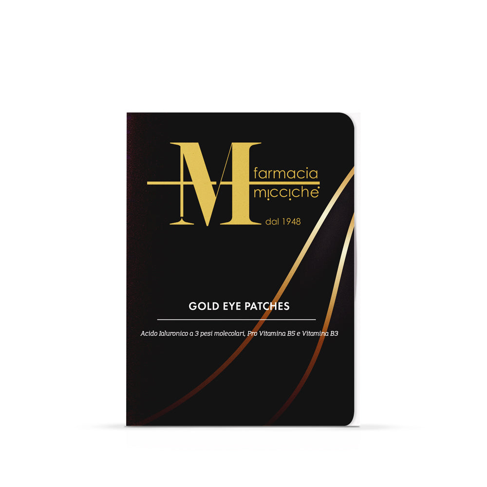 Patch Occhi Gold in Hydrogel, Confezione da 5 coppie