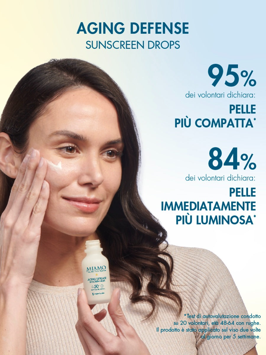 AGING DEFENSE SUNSCREEN DROPS SPF 50+