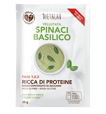 Vellutata Spinaci Basilico FASE 1.2.3.