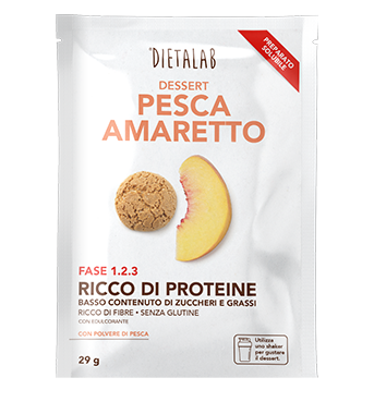 Dessert Pesca Amaretto FASE 1.2.3.
