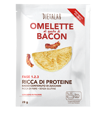 Omelette al Gusto di Bacon FASE 1.2.3.