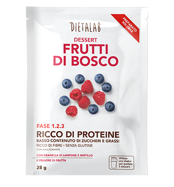 Dessert Frutti di bosco FASE 1.2.3.