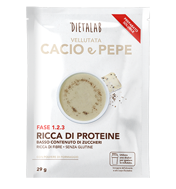 Vellutata Cacio e Pepe FASE 1.2.3.