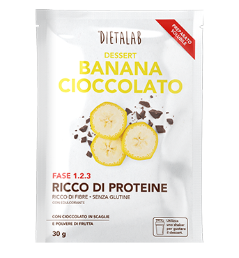 Dessert Banana Cioccolato FASE 1.2.3.