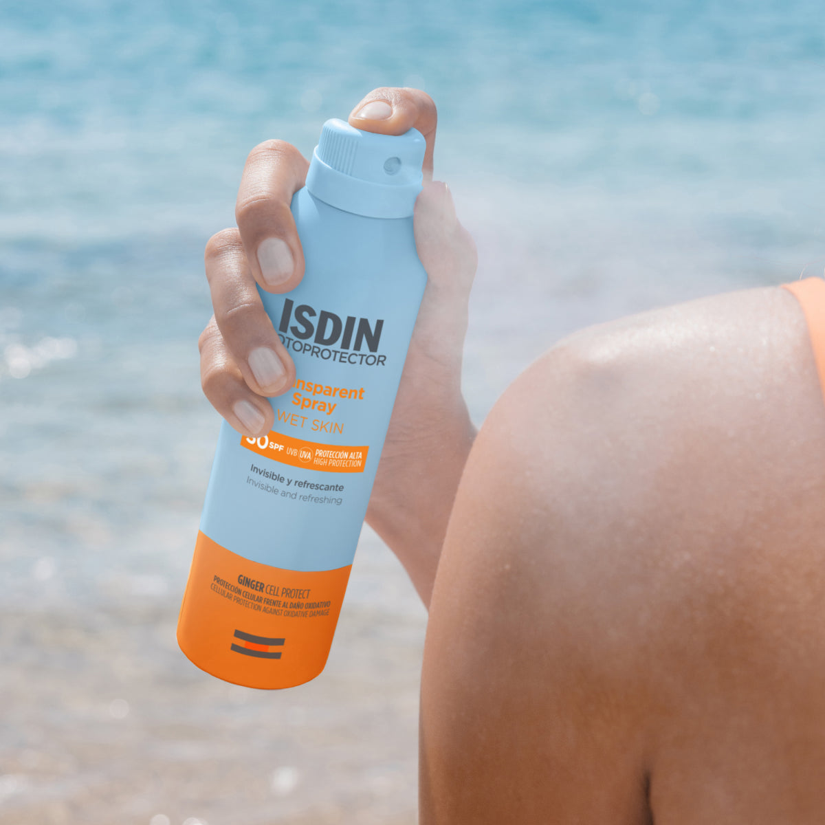 Fotoprotezione Transparent Spray Wet Skin SPF 30