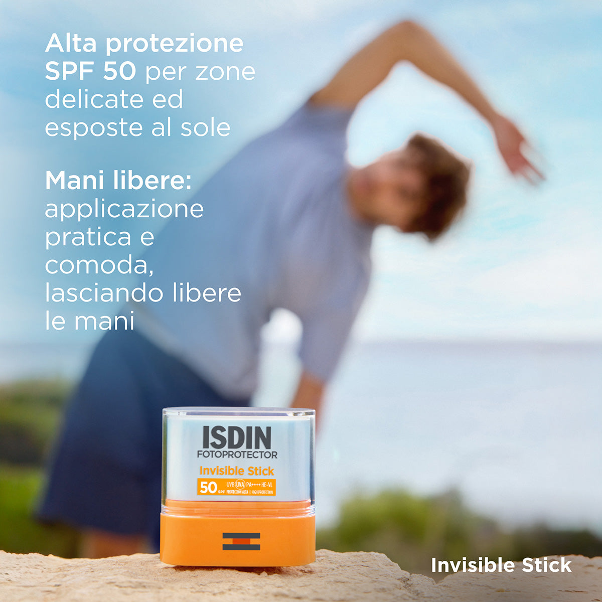 Fotoprotector Invisible Stick SPF 50