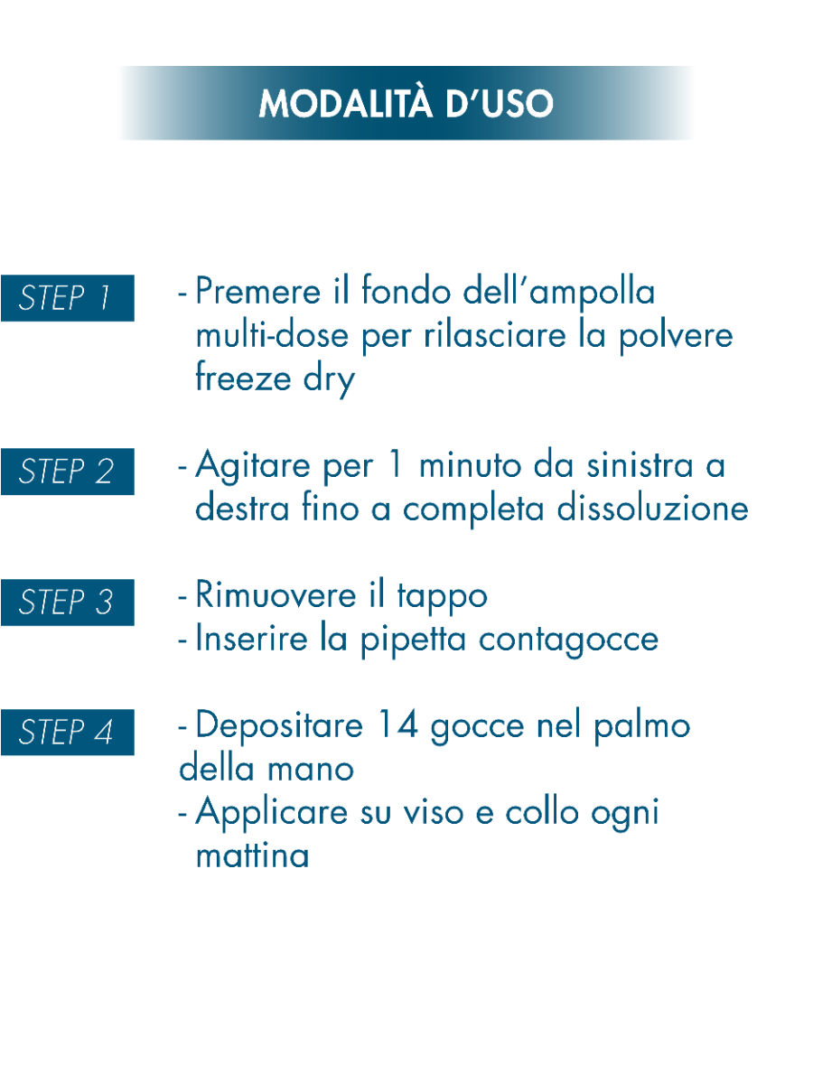 SUPERDOSE VIT C + [C,L] RADIANCE ACTIVATOR FREEZE DRY SERUM 1 per 10 giorni